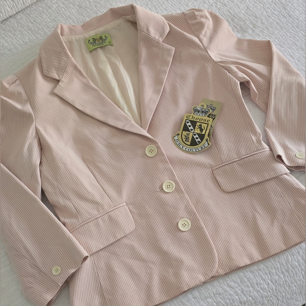 ✨️Vintage Juicy Couture VHTF Pants Suit Set Womens Size L/29 NWT